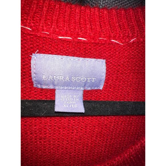 Ugly Christmas Sweater Xmas Size XL Dog - Picture 2 of 3